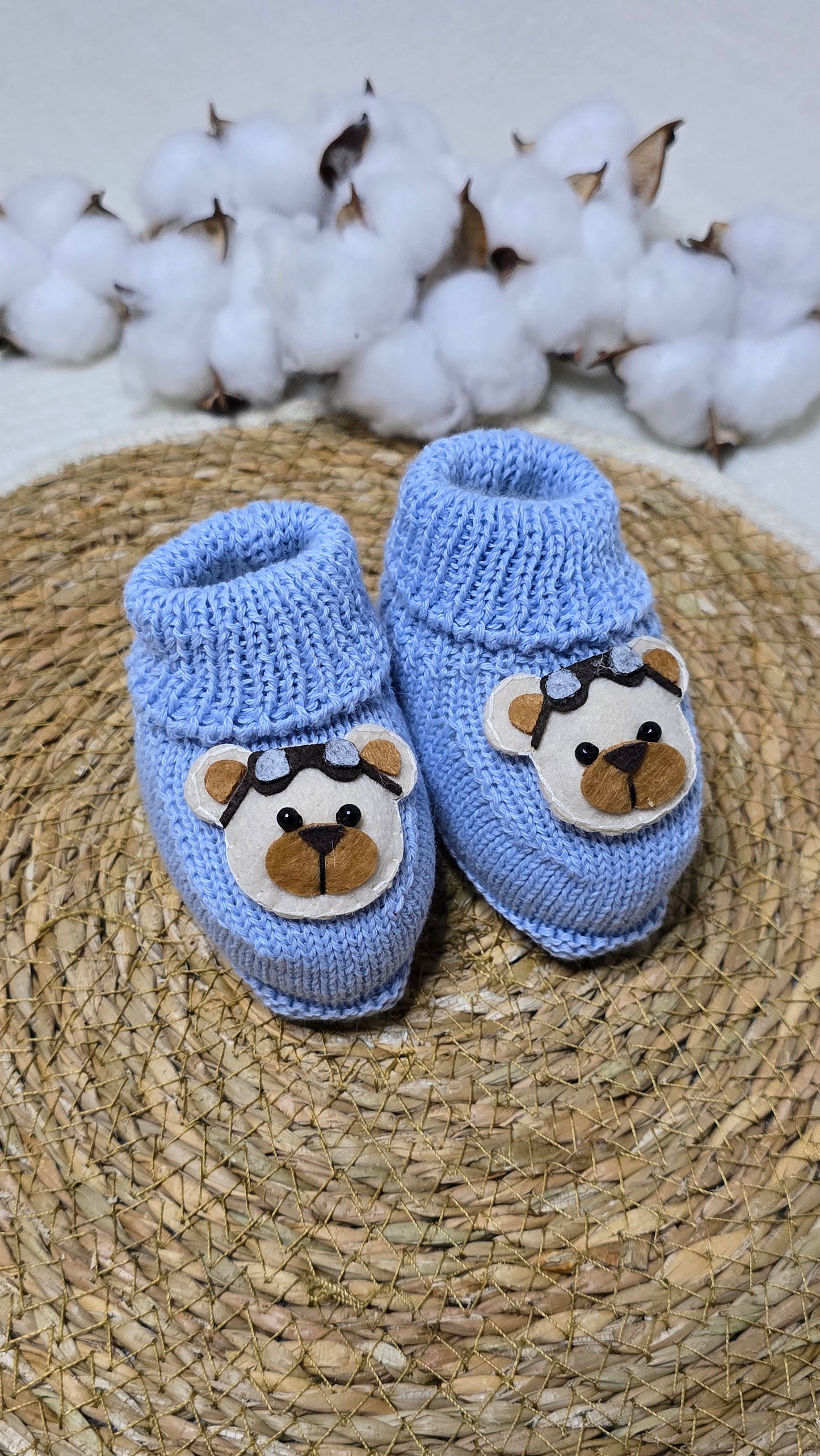 Botinha Urso Azul