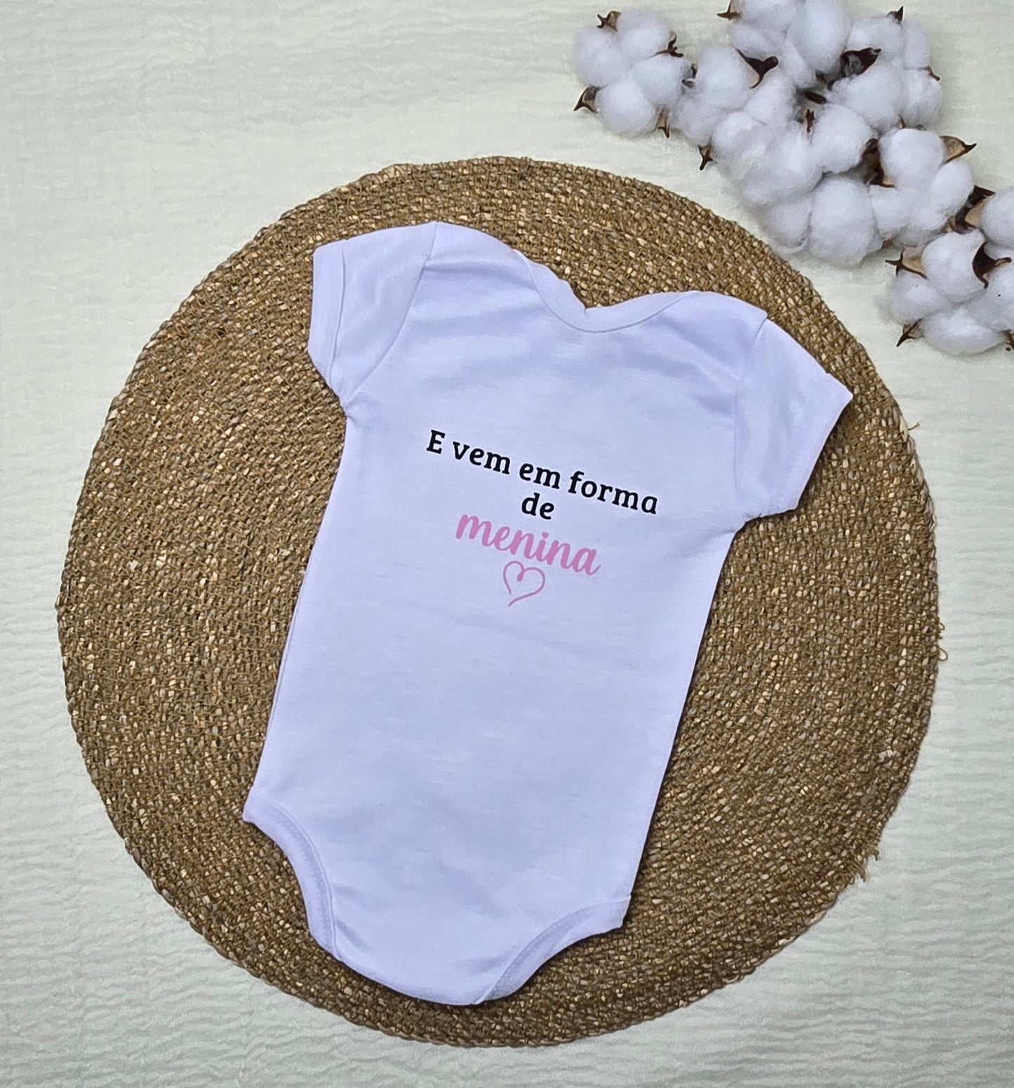 Body – Anúncio do Sexo do BEBÊ - Menina