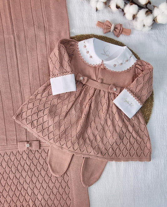 Saída de maternidade Michele Rosê