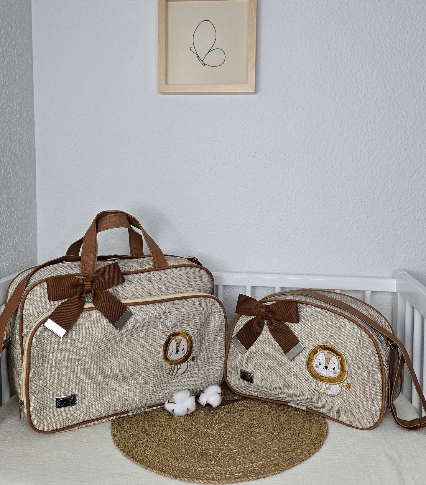 Kit Bolsas Maternidade Leão