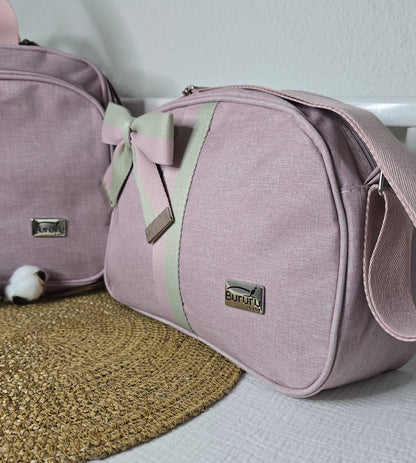 Bolsas Maternidade Rosa Velho/Verde