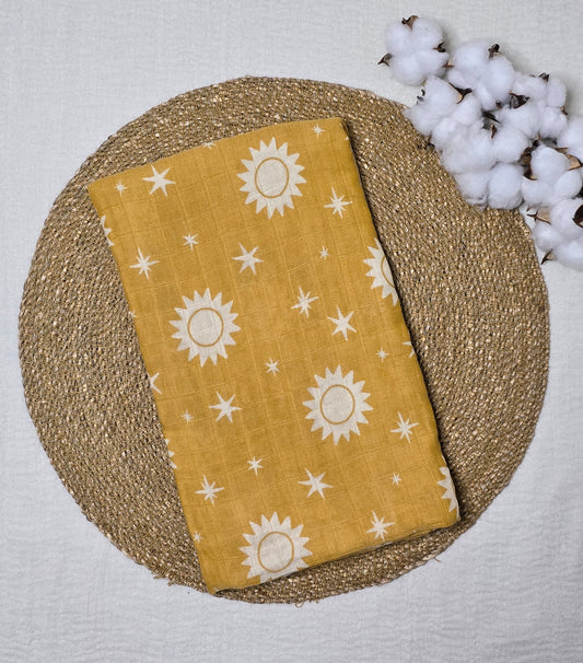 Fraldão em fibra de bambu Sol