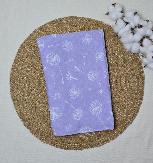 Fraldão em Fibra de Bambu lavanda