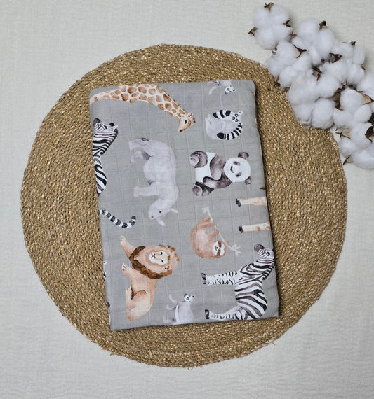 Fraldão em Fibra de Bambu Safari