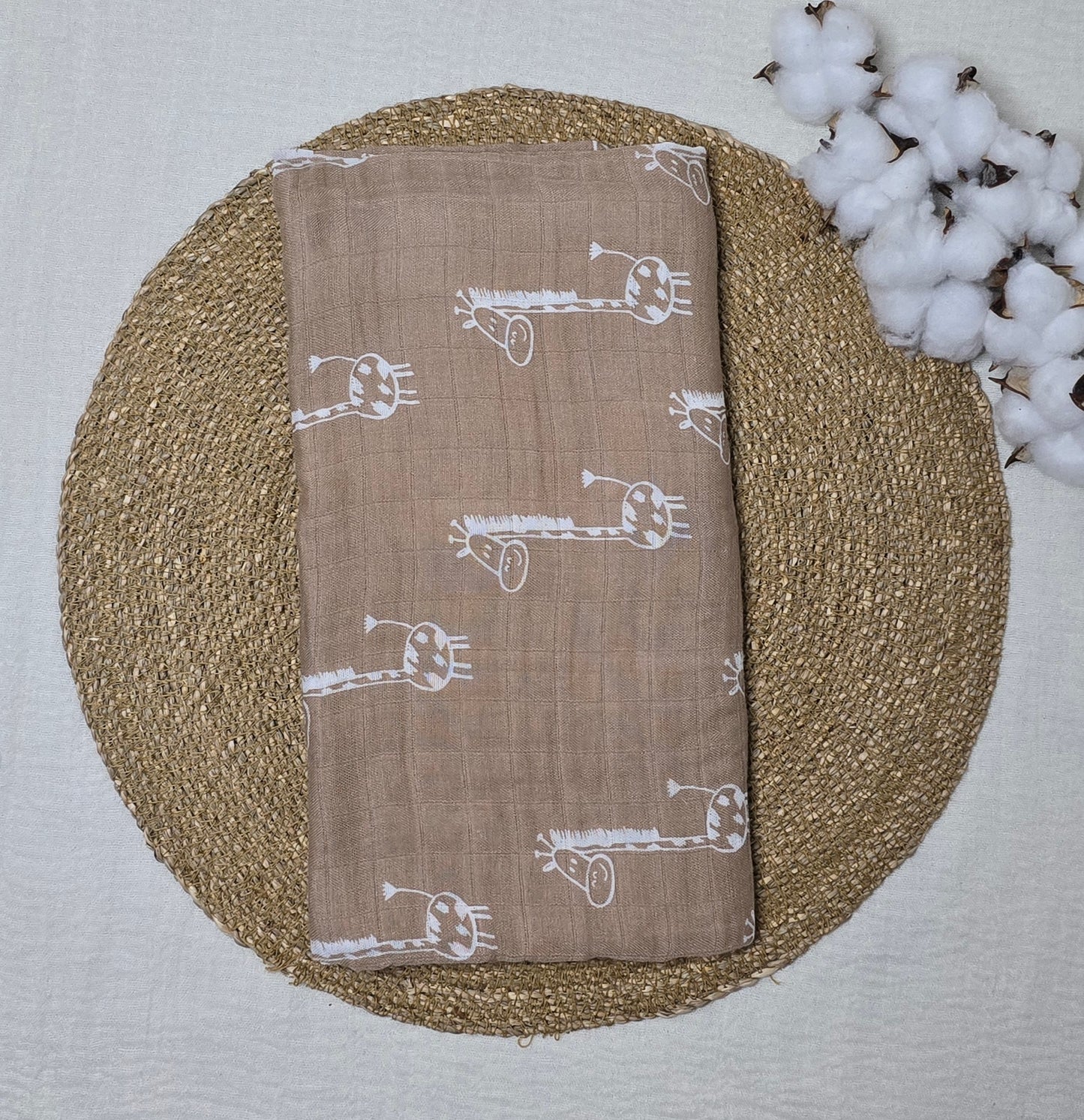 Fraldão em Fibra de Bambu Girafa