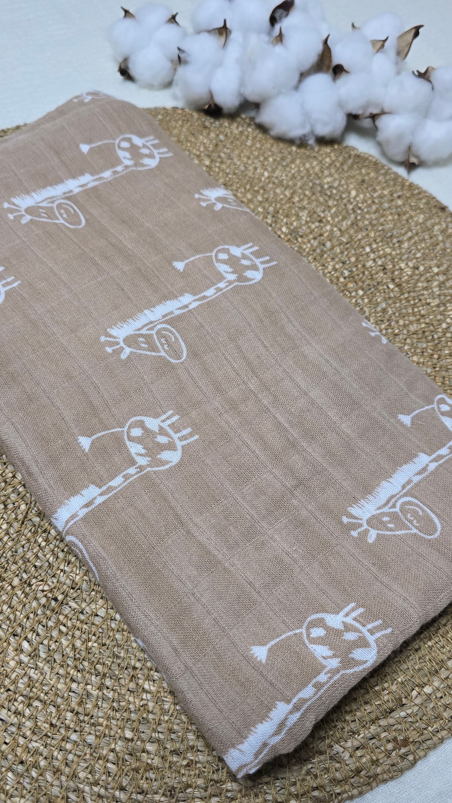 Fraldão em Fibra de Bambu Girafa