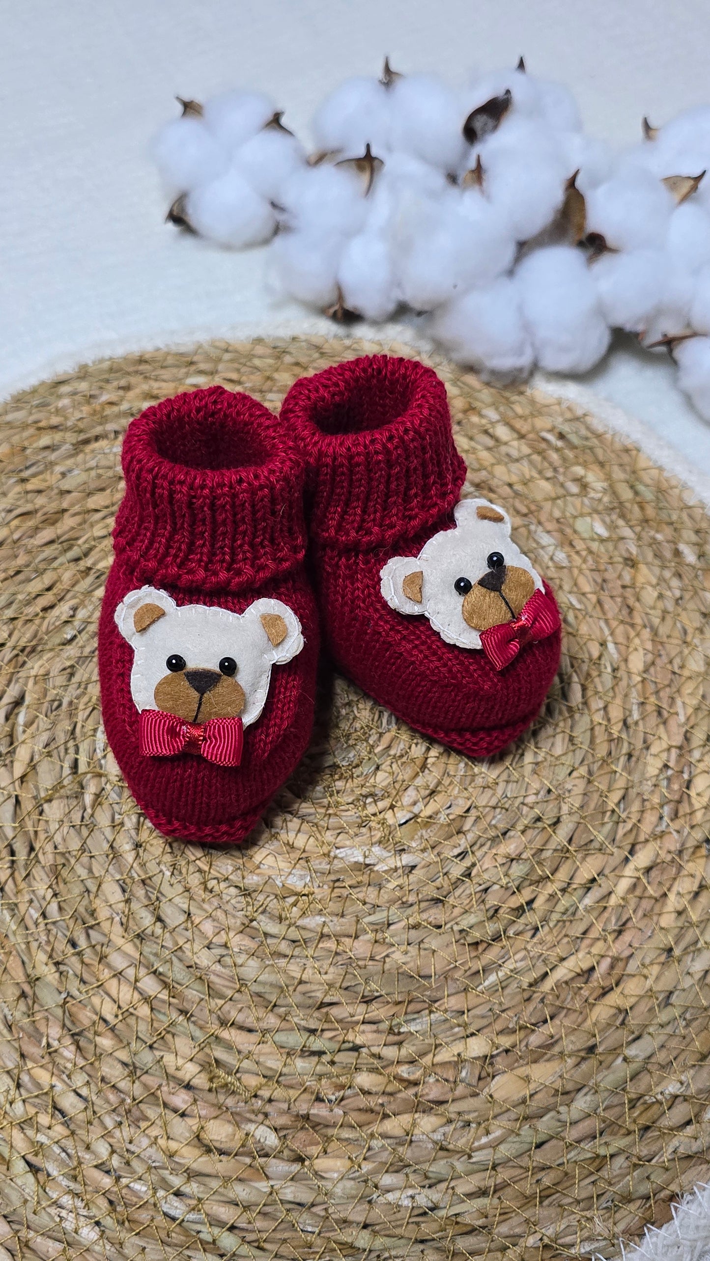 Botinha Urso Vermelho