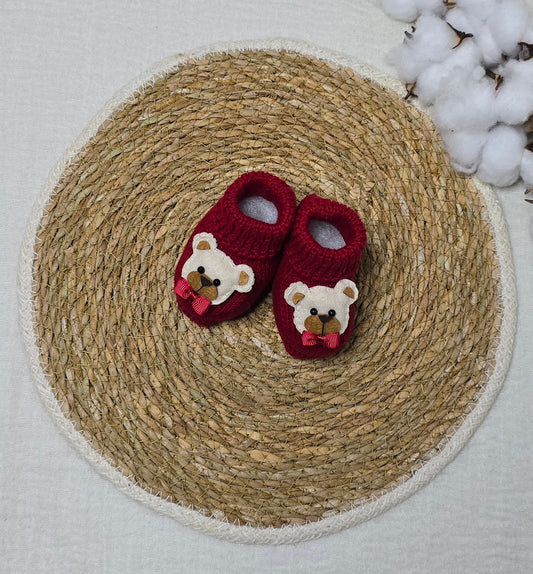 Botinha Urso Vermelho