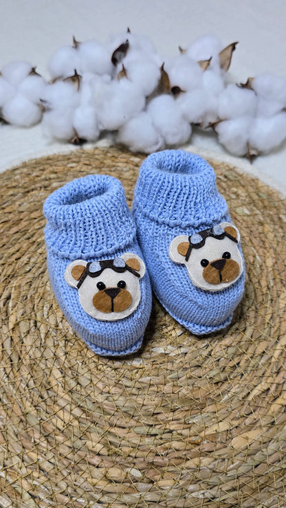 Botinha Urso Azul