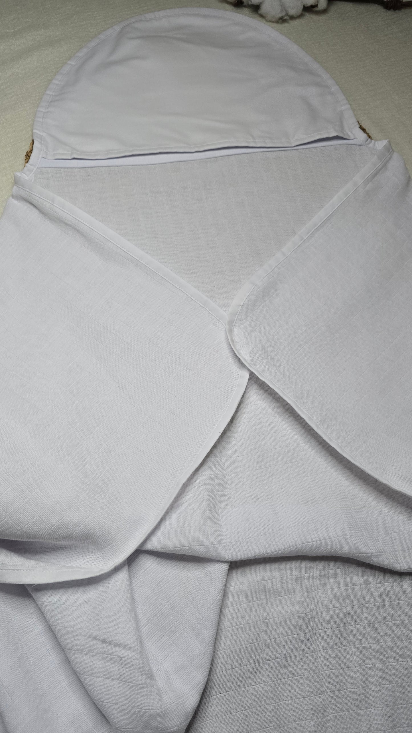 Toalha De Fralda com Capuz