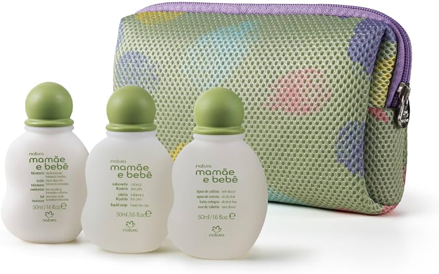Kit Mamãe e bebê miniatura 50ml