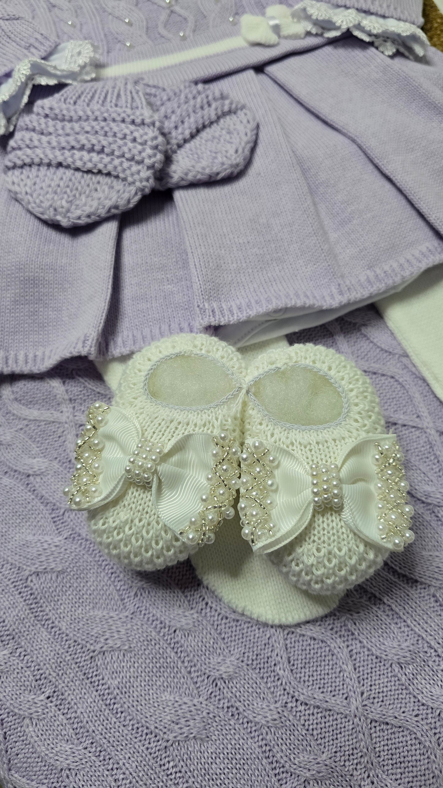 Saída de maternidade Florida Lavanda - Recém Nascido