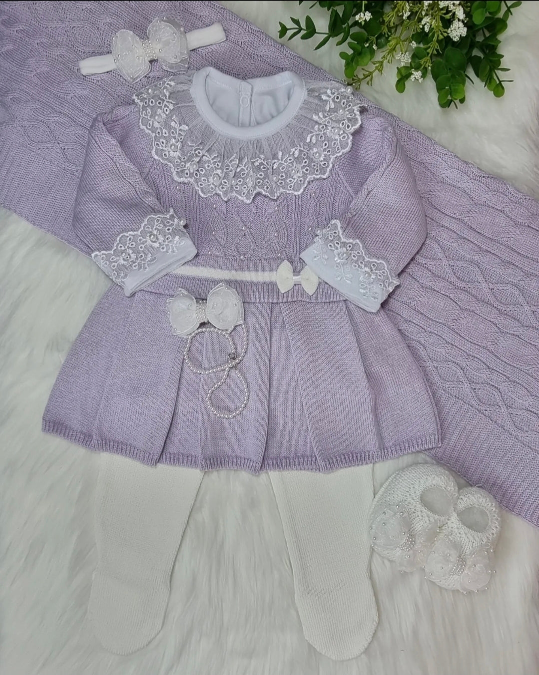 Saída de maternidade Florida Lavanda - Recém Nascido