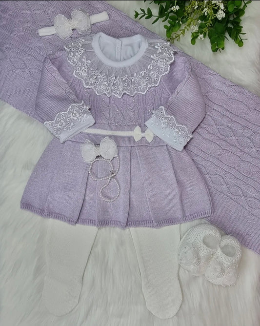 Saída de maternidade Florida Lavanda - Recém Nascido