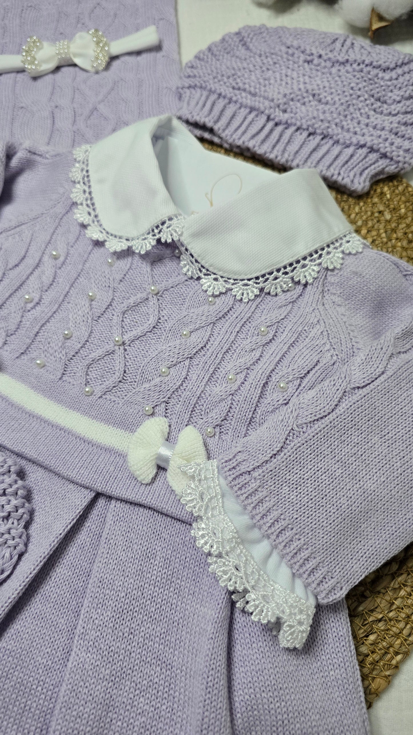 Saída de maternidade Florida Lavanda - Recém Nascido