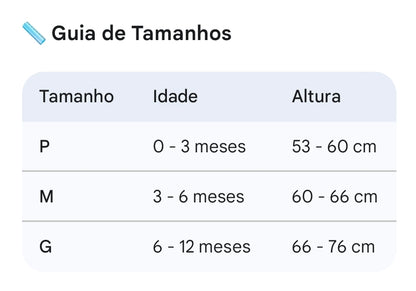 Body Bebê Brasil - 100% Algodão Orgânico - Pátria Amada Brasil