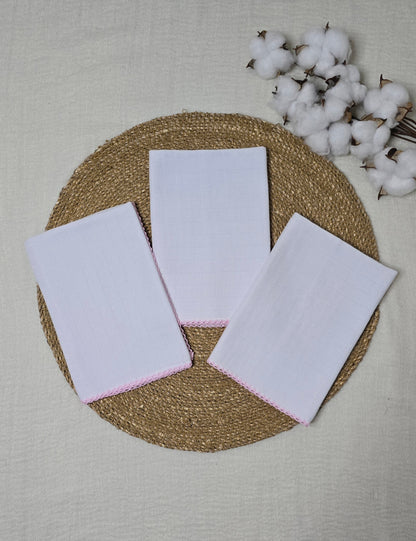 Kit Fraldas de boca Rosa