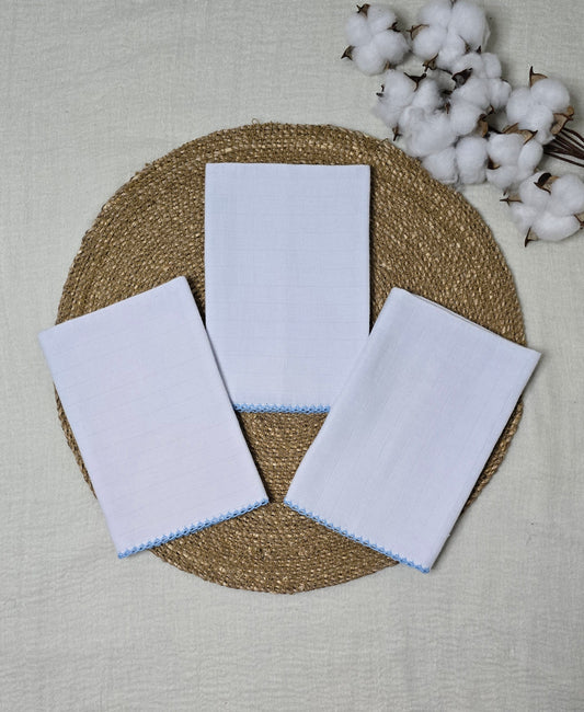 Kit Fraldas de boca Azul