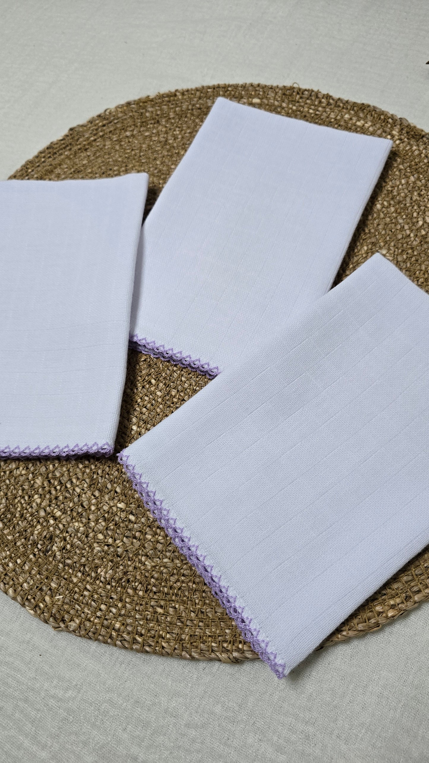 Kit Fraldas de boca Lavanda