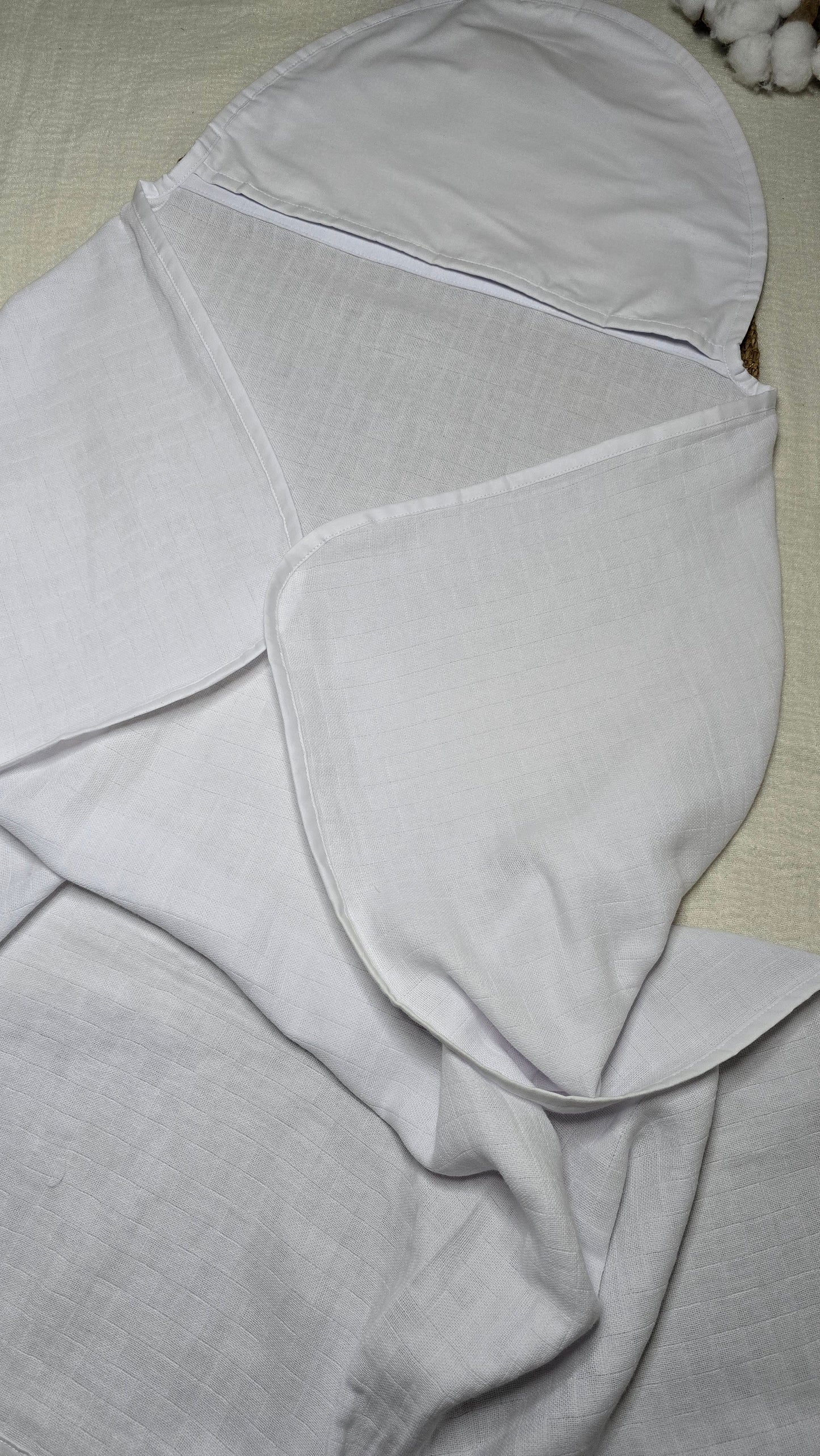 Toalha De Fralda com Capuz