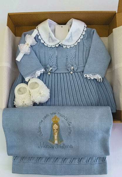 Saída de maternidade Nossa Senhora Azul - Recém Nascido