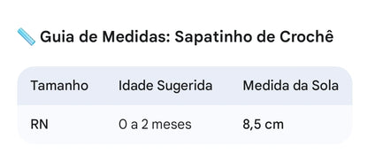 Sapatinho de Crochê Artesanal – 100% Algodão Premium (Recém-Nascido) Rosa/Pérolas
