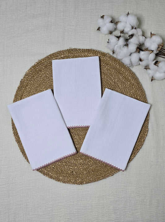 Kit Fraldas de boca Rosê